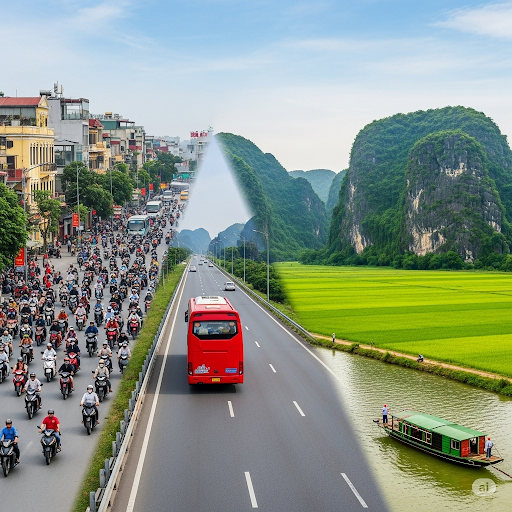 Hanoi to Ninhbinh